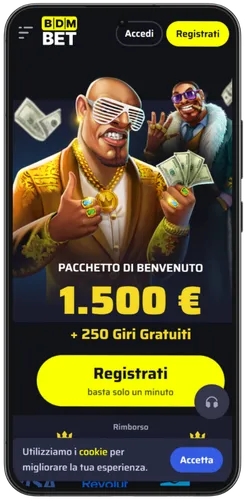 Apri il sito ufficiale bdmbet