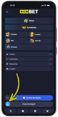 Descarrega o ficheiro apk