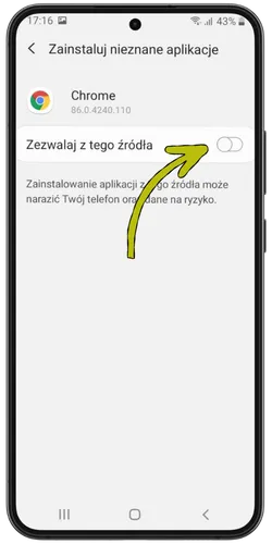 Wlacz nieznane zrodla