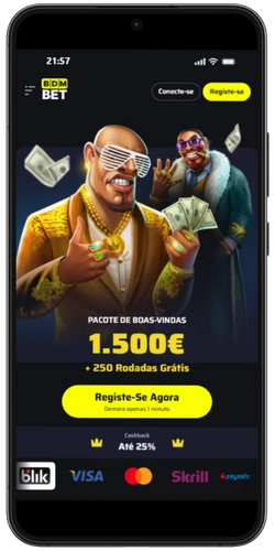 Abre o site oficiale BDMbet