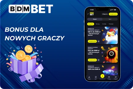 Bonus dla nowych graczy BDMbet