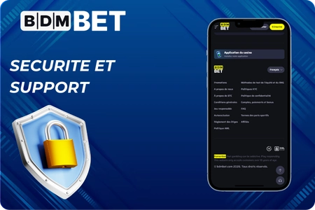 Securite et support BDMbet