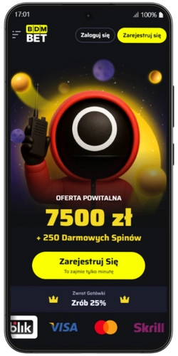 Wchodzisz na strone BDMbet